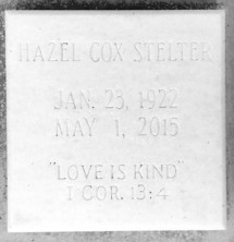 Hazel Marie Stelter