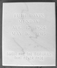 Ruth  Munday