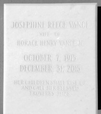 Josephine Reece Vance