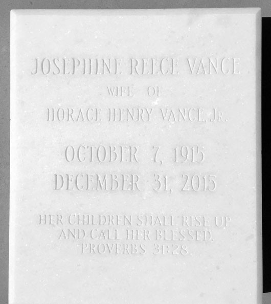 Josephine Reece Vance