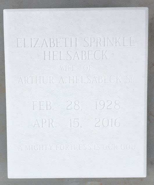 Elizabeth Maxine Helsabeck