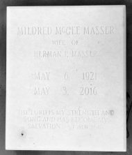 Mildred Pauline Masser