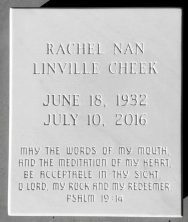 Rachel Nan Cheek