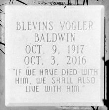 Blevins  Baldwin