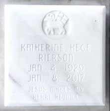 Katherine Elizabeth Rierson
