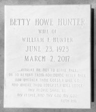 Betty  Hunter
