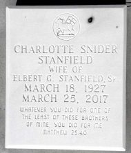 Charlotte Camilla Stanfield