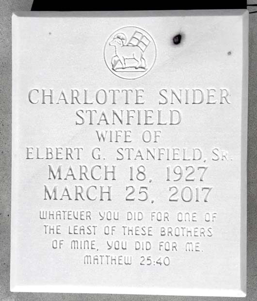 Charlotte Camilla Stanfield
