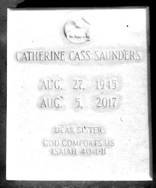 Catherine Marie Saunders