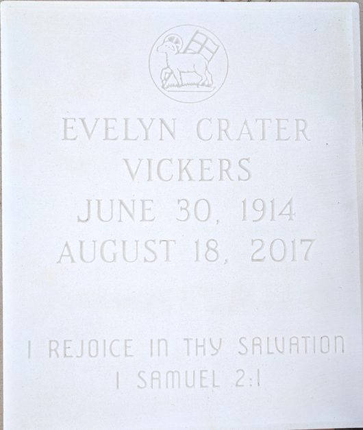 Evelyn Crater Vickers