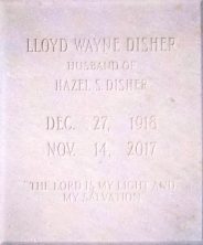 Lloyd Wayne Disher