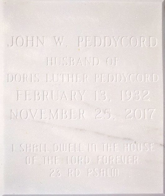 John William Peddycord