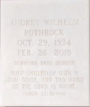 Audrey  Wilhelm Rothrock