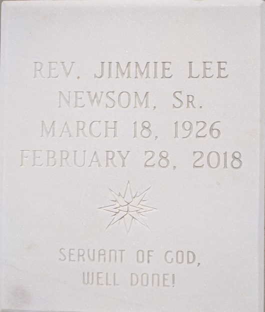Reverend Jimmie Lee Newsom