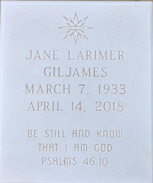 Jane Larimer Giljames