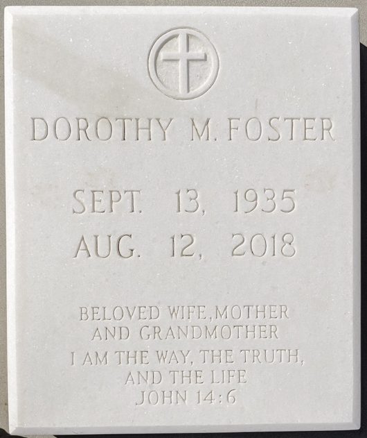 Dorothy McDaniel Foster
