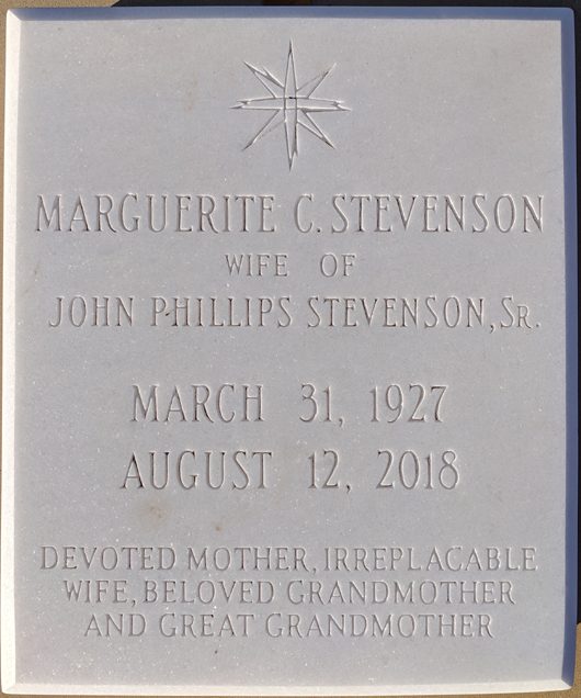 Marguerite Marie Stevenson