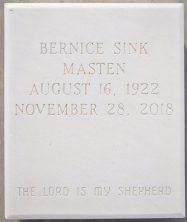 Audrey Bernice Masten
