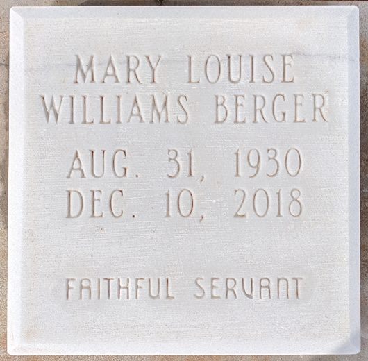Mary Louise Berger