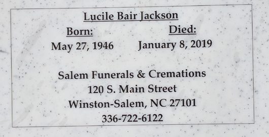 Lucile Bair Jackson