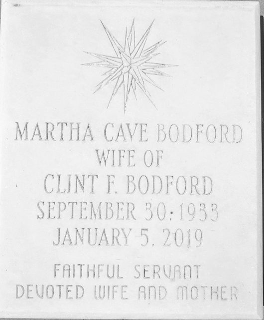 Martha Lee Bodford