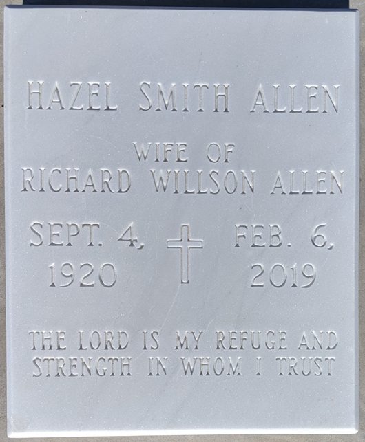 Hazel Smith Allen