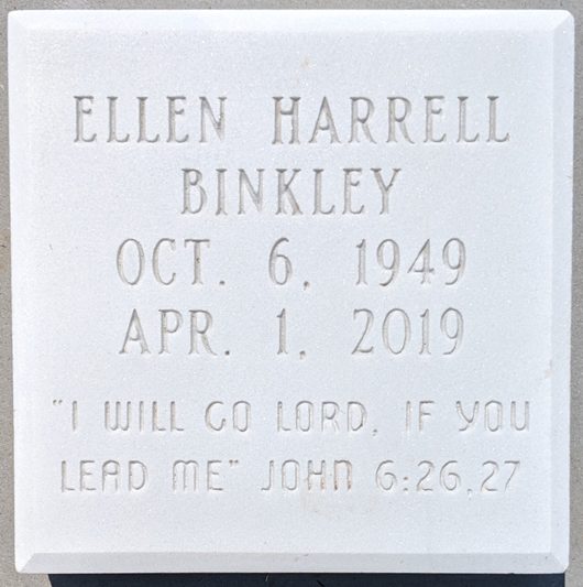 Ellen Harrell Binkley