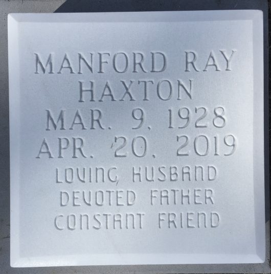 Manford Ray Haxton