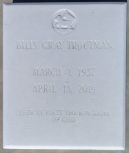 Billy Gray Troutman