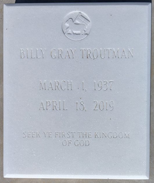 Billy Gray Troutman