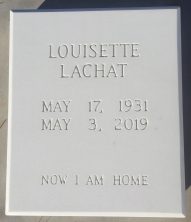 Louisette Edith LaChat
