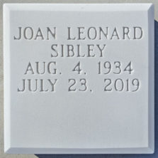 Joan  Carol Sibley