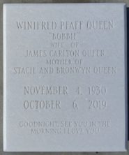 Winifred Jackson Queen