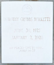 Dorothy Sue Burkette
