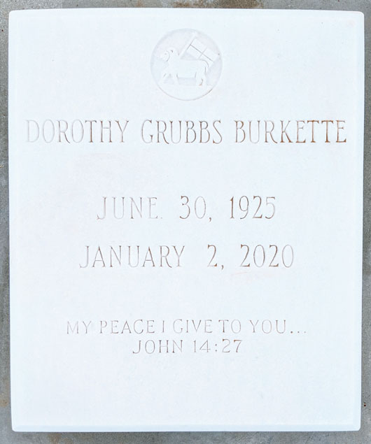 Dorothy Sue Burkette