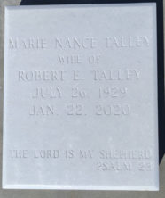 Marie Nance Talley