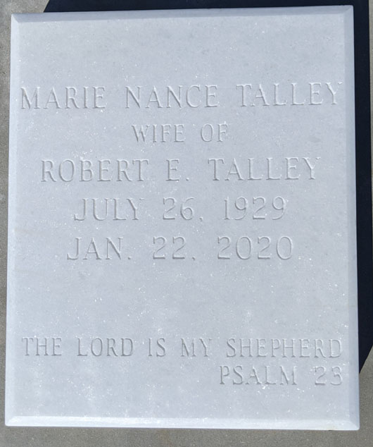 Marie Nance Talley
