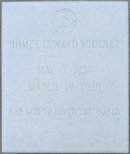 Homer Edward Widener