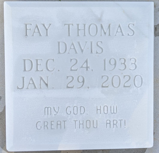 Fay Thomas Davis