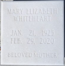 Mary  Elizabeth Whiteheart