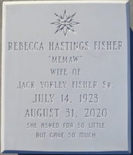 Rebecca  Hastings Fisher
