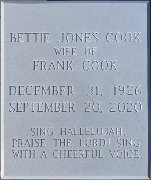 Bettie Crouse Cook