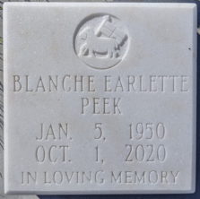 Blanche Earlette Peek