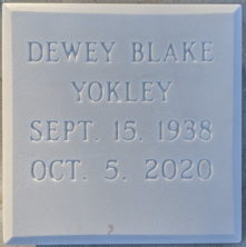 Dewey Blake Yokley