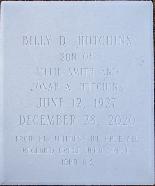 Billy Donald Hutchins