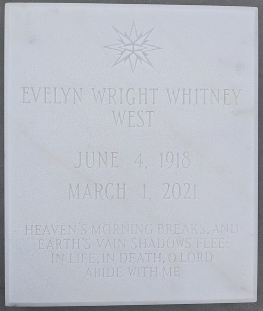 Evelyn Whitney West