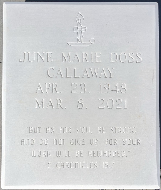 June Marie Callaway