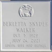 Berletta Snyder Walker