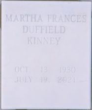 Martha Frances Kinney