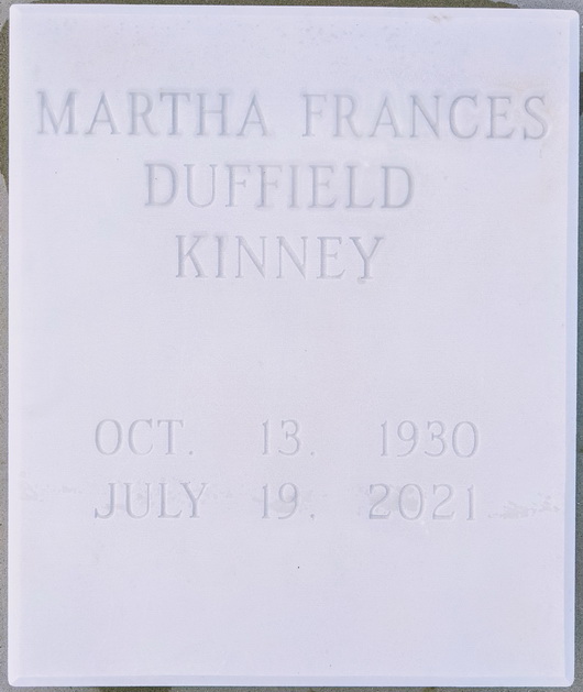 Martha Frances Kinney